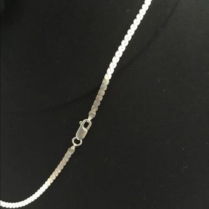 20 inch 925 Sterling Silver Curb like necklace